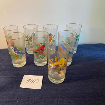 Vintage Bird Glasses