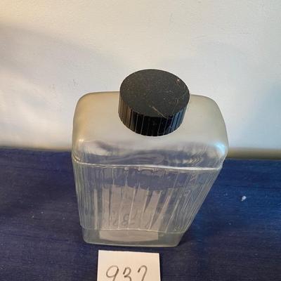 Vintage Ribbed Refrigerator Decanter