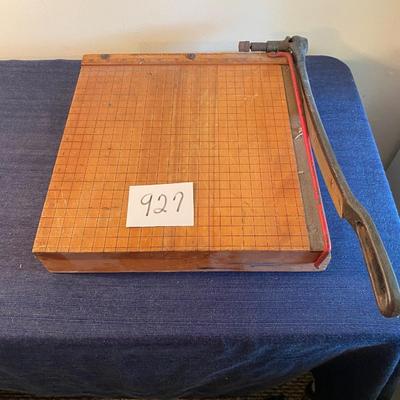 Vintage Paper Cutter