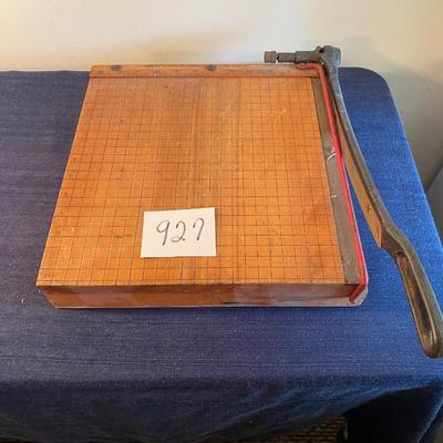 Vintage Paper Cutter