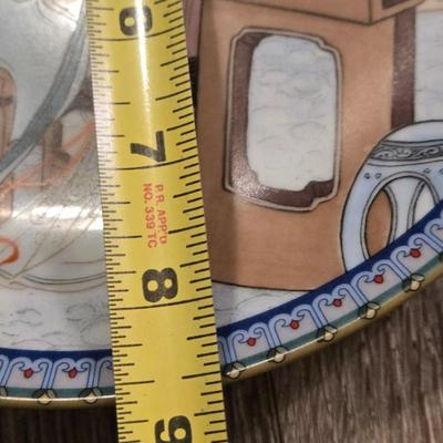 (4) Jingdezhen Handpainted Geisha Plates
