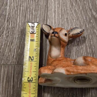 Porcelain Deer Salt & Pepper Shakers
