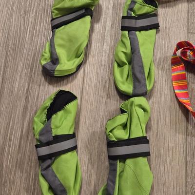 Pet Booties, Collars, and Leashes