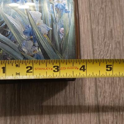 Glass Music Box Jewelry Box