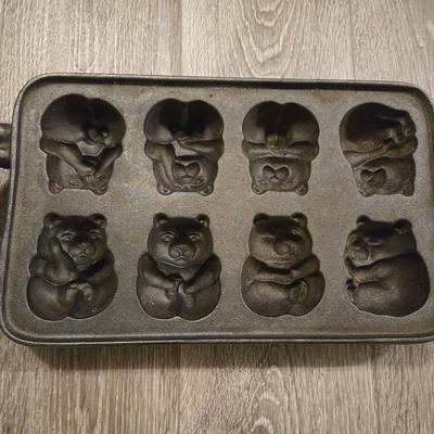 Bear Mold Cast Iron
