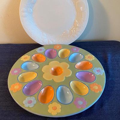 Easter Egg Plate and More