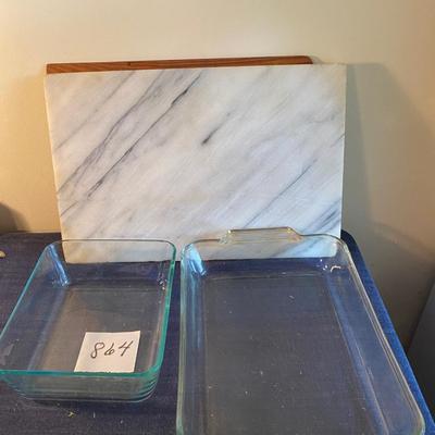 Baking and Cutting Board Lot