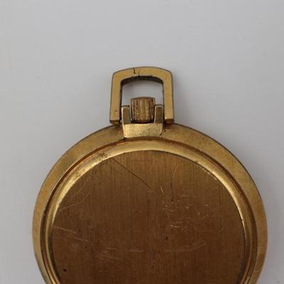 ARMITRON Gold Toned Pocket Watch (See Description)