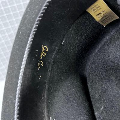 Black 5th Avenue Felt Hat 