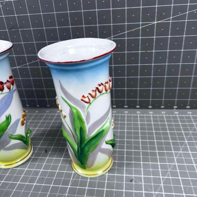 TRICO Japan Pair of Vases 