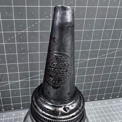 MASTER Manufacturing Oil Spout with Ball Jar 
