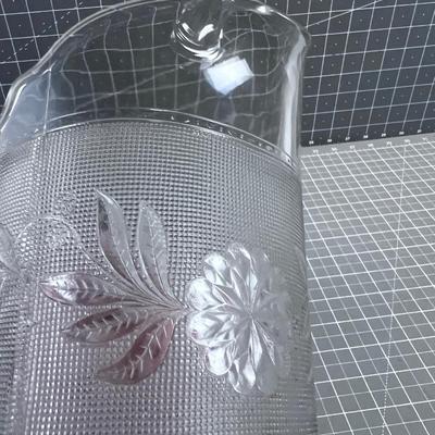 Antique Sandwich Glass Pitcher 