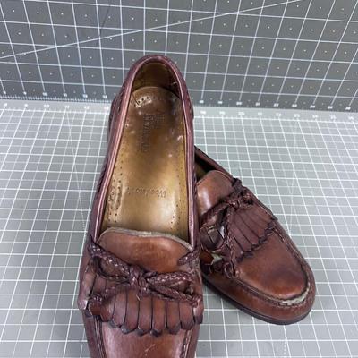 Allen Edmonds Brown Theater Woodstock Loafers