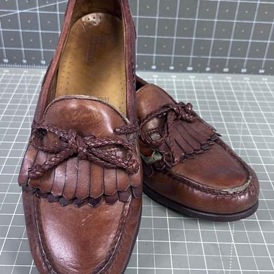 Allen Edmonds Brown Theater Woodstock Loafers