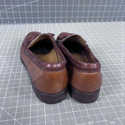 Allen Edmonds Brown Theater Woodstock Loafers