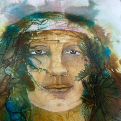 Water Color Titled: CHILD WITHIN By Helen Wheel