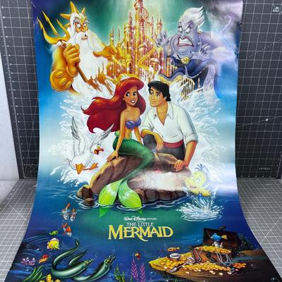 Walt Disney Little Mermaid MOVIE POSTER Vintage