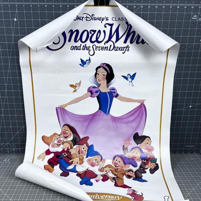 Walt Disney Snow White  MOVIE POSTER Vintage