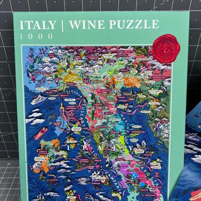 Italy Wine Puzzle 1000 Pieces