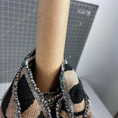 Bolt of Zebra Pattern Fabric (Upholstery Grade) 