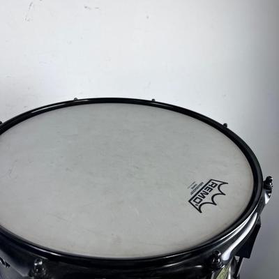 Pork Pie Drum with Stand Black 