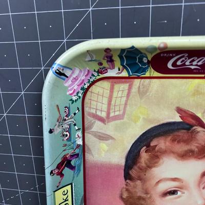 Vintage Coca-Cola Tray 1930's or '40's