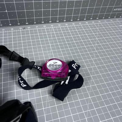 Sports Gear: Goggles, Head lamp, Helmet