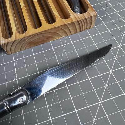 BARNTHAL STEAK KNIVES (12) NICE!!!