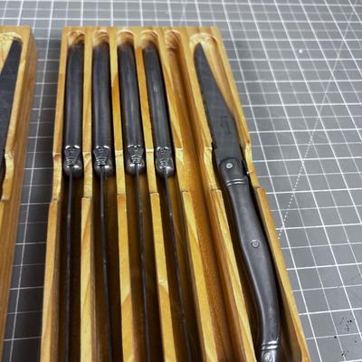 BARNTHAL STEAK KNIVES (12) NICE!!!