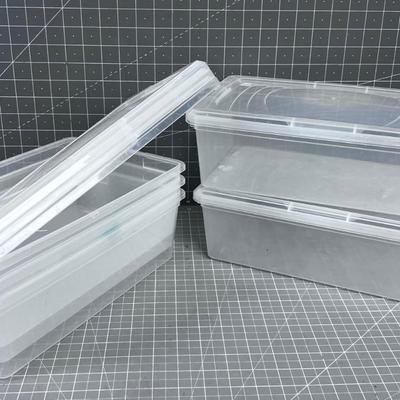 5 Small Storage Totes