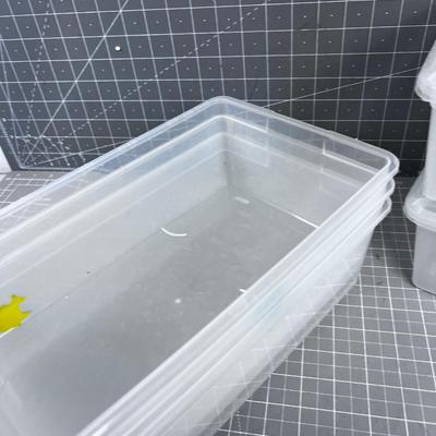 5 Small Storage Totes