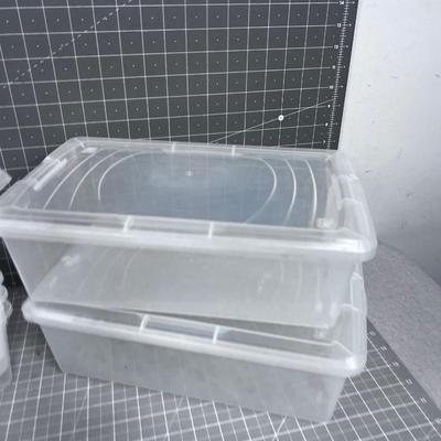 5 Small Storage Totes