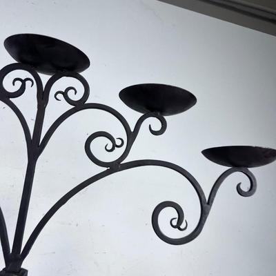 Wrought Iron Candle Holder