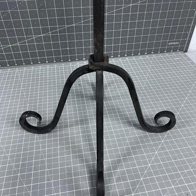 Wrought Iron Candle Holder