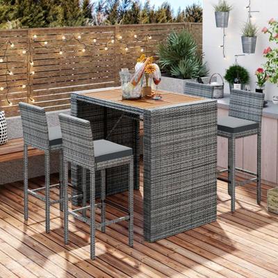5-Piece  BAR SET Outdoor NEW 
