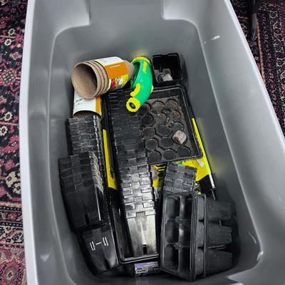 Tub Full of Green House Garden  Items 