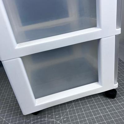 Plastic Storage Bin on ROLLIES 