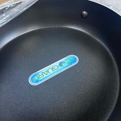 NICE! NEW Gordan Ramsey ECHO GUARD Frying Pan with Lid HIGH PERFORMANCE NON-STICK ALUMINUM 