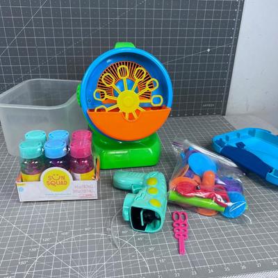 Holy Bubbles! The Bubble Machine and Supplies 