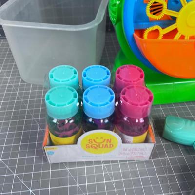 Holy Bubbles! The Bubble Machine and Supplies 