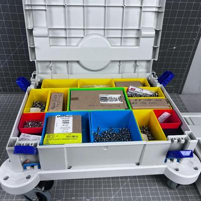 Tanos Rollie Cart Tools Bin Box 