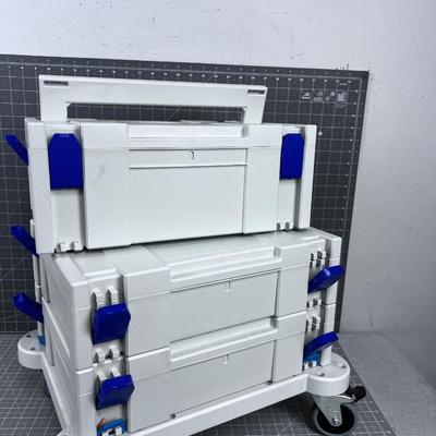 Tanos Rollie Cart Tools Bin Box 