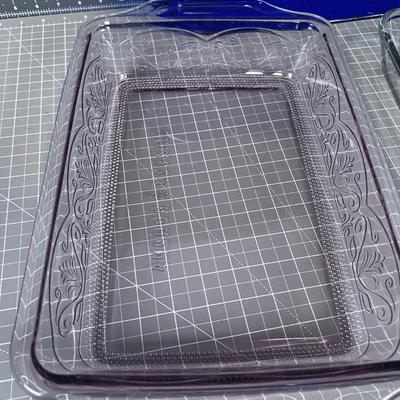 3 Nice Anchor Hocking Baking Pans