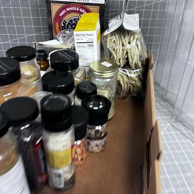 Box of Food and Spices 