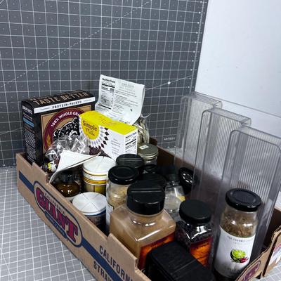 Box of Food and Spices 
