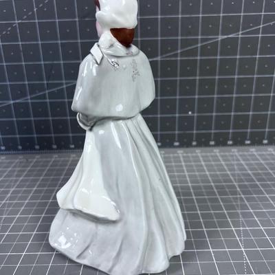 PRISCILLA Florence Ceramics WOMAN with her Scriptures
