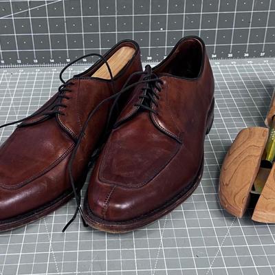 Allen Edmonds Brown Delray with Shoe Tree included 