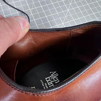 Allen Edmonds Brown Delray with Shoe Tree included 