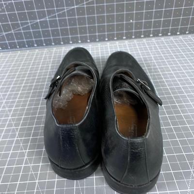 Salvatore Ferragamo MADE IN ITALY Black Leather Men's Shoe