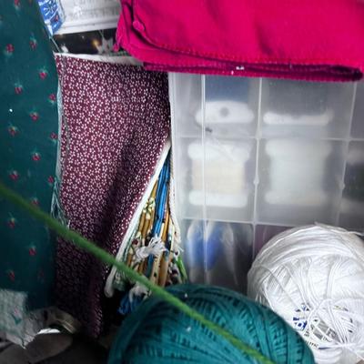 Yarn, Floss: Crafting and knitting etc. GIANT TUB 